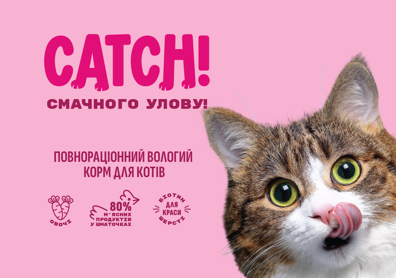 Великий улов на полиці – це CATCH!
