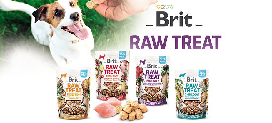 Ласощі Brit RAW Freeze-Dried Treat & Topper – смачний спосіб покращити харчування собак